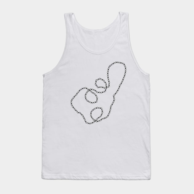 Twisted bike chain Tank Top by mailboxdisco